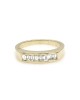 Gents 0.80ctw Emerald Cut Diamond Ring/ Band in 14K Yellow Gold Size 8.5